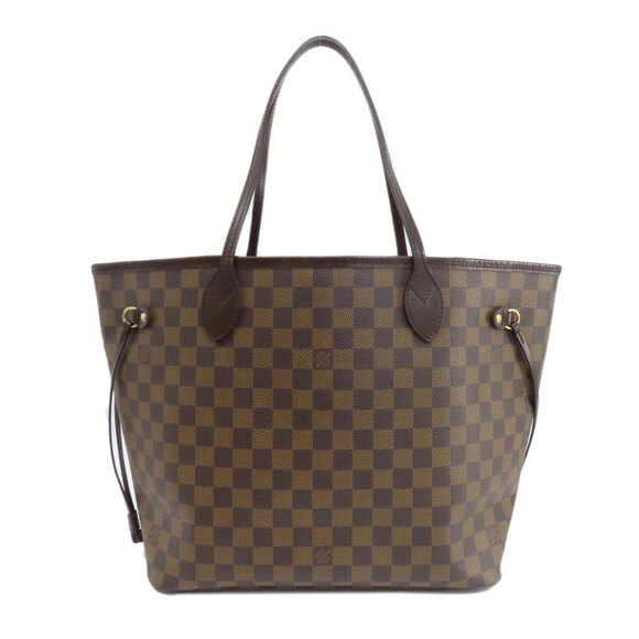 LOUIS VUITTON Brown Damier Neverfull MM Tote Bag - Picture 1 of 11